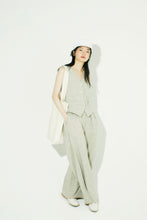 画像をギャラリービューアに読み込む, CANOÉ Organic Cotton : Comfy 2tacs wide pants #CACS0150b
