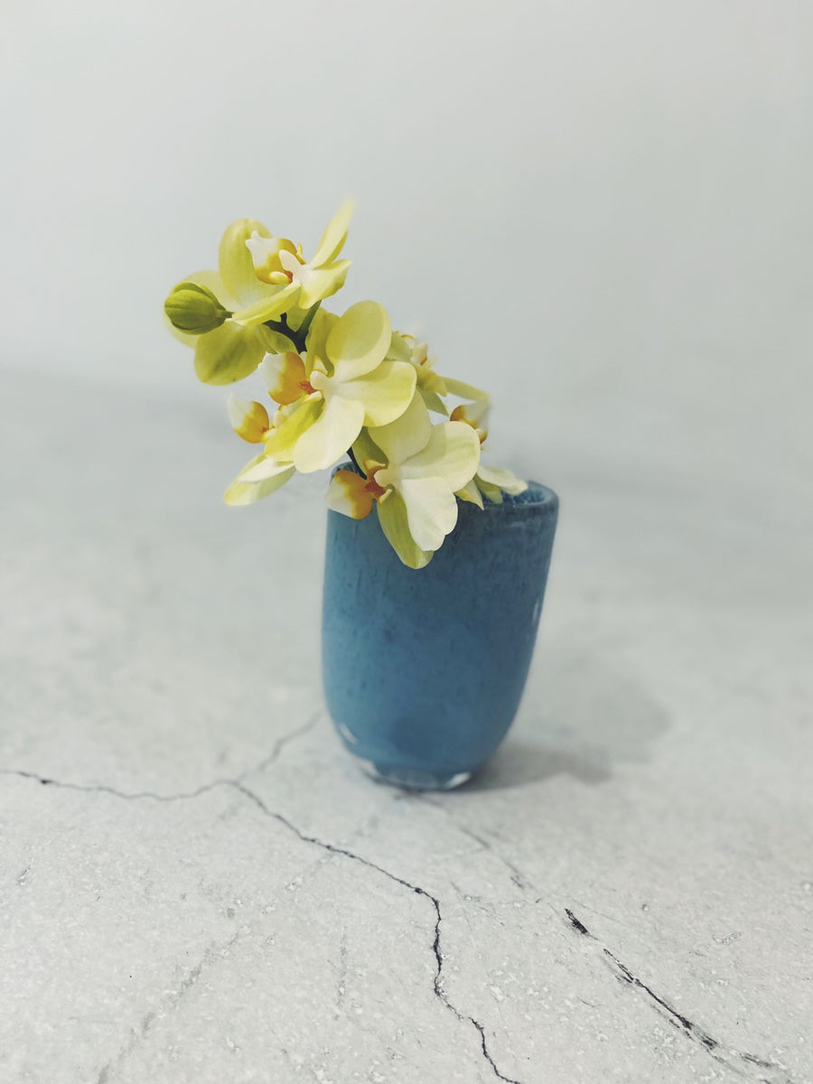 Henry Dean Flower Vase V.Julien XS : PASTEL BLUE