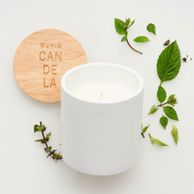 画像をギャラリービューアに読み込む, MUNIO CANDELA : Soy Wax Candle : White : Peppermint