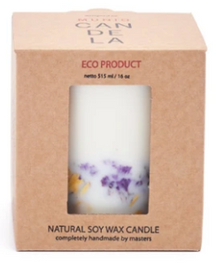 MUNIO CANDELA Soy Wax Candle：WILD FLOWERS CANDLE 515ml