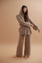 画像をギャラリービューアに読み込む, CANOÉ Undyed Cashmere Knit : Wide pants