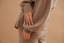 画像をギャラリービューアに読み込む, CANOÉ Undyed Cashmere Knit : Hooded cardigan