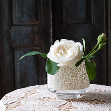 画像をギャラリービューアに読み込む, Henry Dean Flower Vase V.Akiko S : GUILDEDWHITE