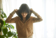 画像をギャラリービューアに読み込む, CANOÉ Organic Cotton :Comfy Full zip hoodie #CACS0120b