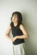 画像をギャラリービューアに読み込む, CANOÉ Ultimate Pima Organic Cotton TIGHT FIT TANK TOP : BLACK #CS0010b