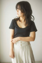 画像をギャラリービューアに読み込む, CANOÉ Ultimate Pima Organic Cotton JUST FIT TEE : BLACK #CS0020b