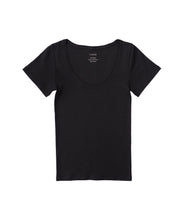 画像をギャラリービューアに読み込む, CANOÉ Ultimate Pima Organic Cotton JUST FIT TEE : BLACK #CS0020b