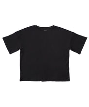 画像をギャラリービューアに読み込む, CANOÉ Ultimate Pima Organic Cotton LOOSE FIT TEE : BLACK #CS0030b