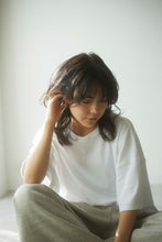 画像をギャラリービューアに読み込む, CANOÉ Ultimate Pima Organic Cotton LOOSE FIT TEE : WHITE #CS0030b