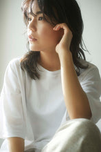 画像をギャラリービューアに読み込む, CANOÉ Ultimate Pima Organic Cotton LOOSE FIT TEE : WHITE #CS0030b