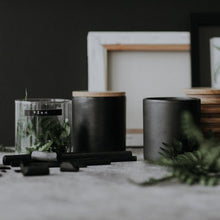 画像をギャラリービューアに読み込む, MUNIO CANDELA : Soy Wax Candle : Black : Fean