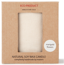 Load image into Gallery viewer, MUNIO CANDELA : Soy Wax Candle：MarigoldFlowers 515ml
