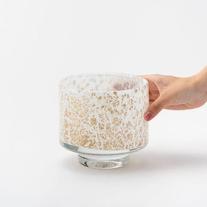 Henry Dean Flower Vase V.Akiko L : GUILDEDWHITE – CANOÉ MAGASIN Henry Dean Flower Vase V.Akiko L : GUILDEDWHITE – CANOÉ MAGASIN