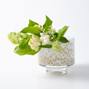 Henry Dean Flower Vase V.Akiko L : GUILDEDWHITE