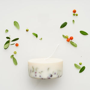 MUNIO CANDELA Soy Wax Candle：Ashberry & bilberry CANDLE 220ml