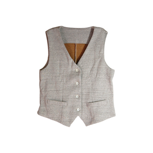 CANOÉ Organic Cotton : Comfy Vest  #CACS0180b