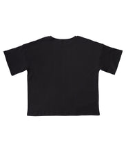 Load image into Gallery viewer, CANOÉ Ultimate Pima Organic Cotton LOOSE FIT TEE : BLACK #CS0030b
